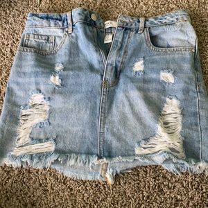 Jean skirt